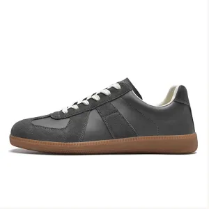 Men's Canvas Court Trainers