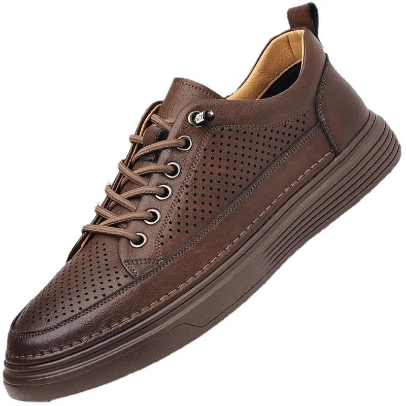 Men's Casual Oxford Leather Shoes (In Stock)