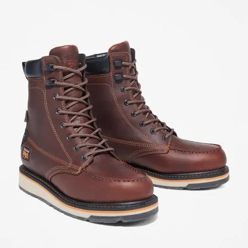 MEN'S GRIDWORKS 8" WATERPROOF WORK BOOT - A1Z9Q