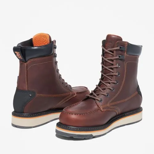 MEN'S GRIDWORKS 8" WATERPROOF WORK BOOT - A1Z9Q
