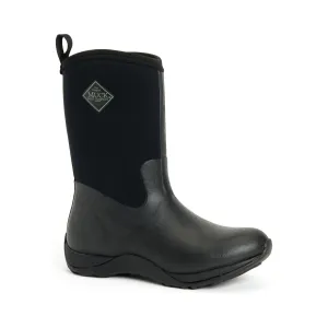 Muck Boots Arctic Weekend Pull On Womens Wellington - Black