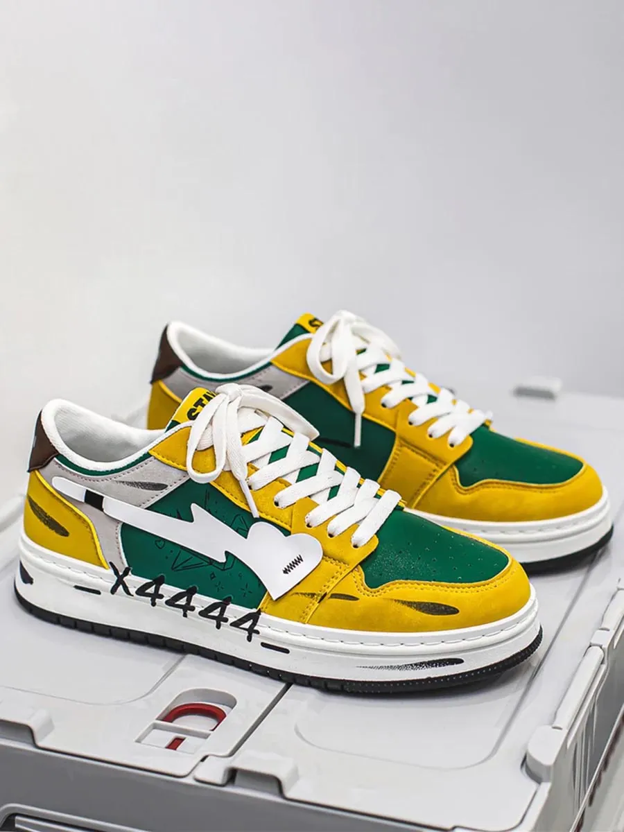 Mudroads Graffiti Skate Sneakers - 23255