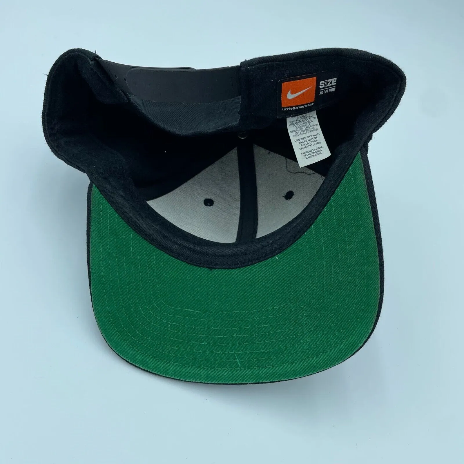 Nike Just Do It Cap Logo Snap Back Baseball Dad Hat