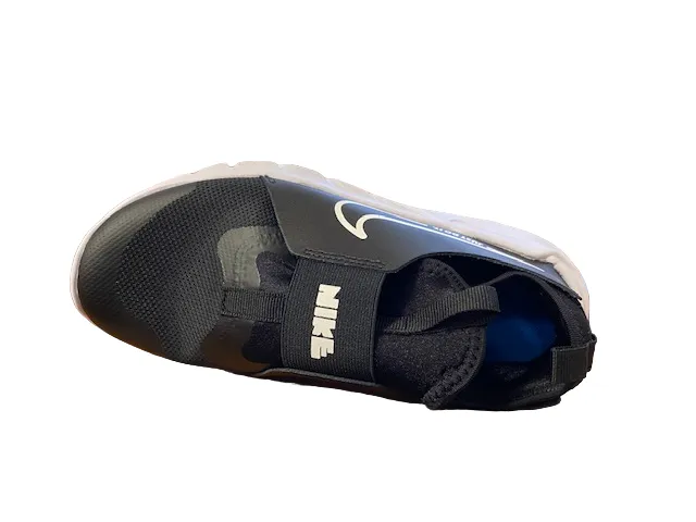 Nike scarpa da corsa da ragazzo senza laccio Flex Runner 2 DJ6038-002 nero-bianco