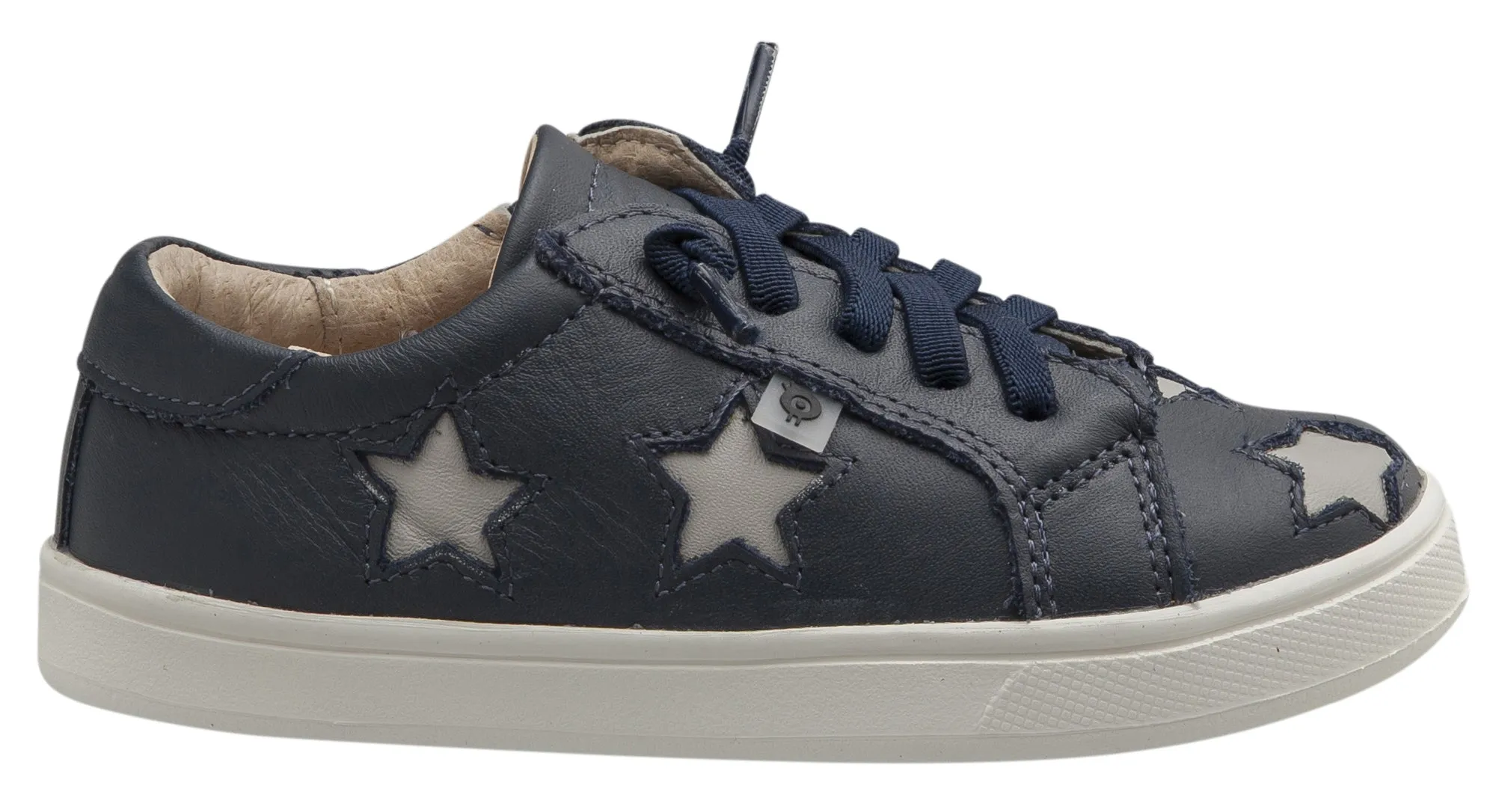 Old Soles Girl's and Boy's Starey Runner, Navy/Gris