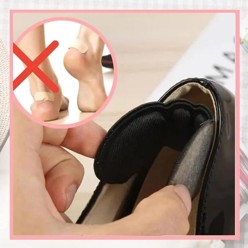 Pain-relieving heel pads for comfort and fit