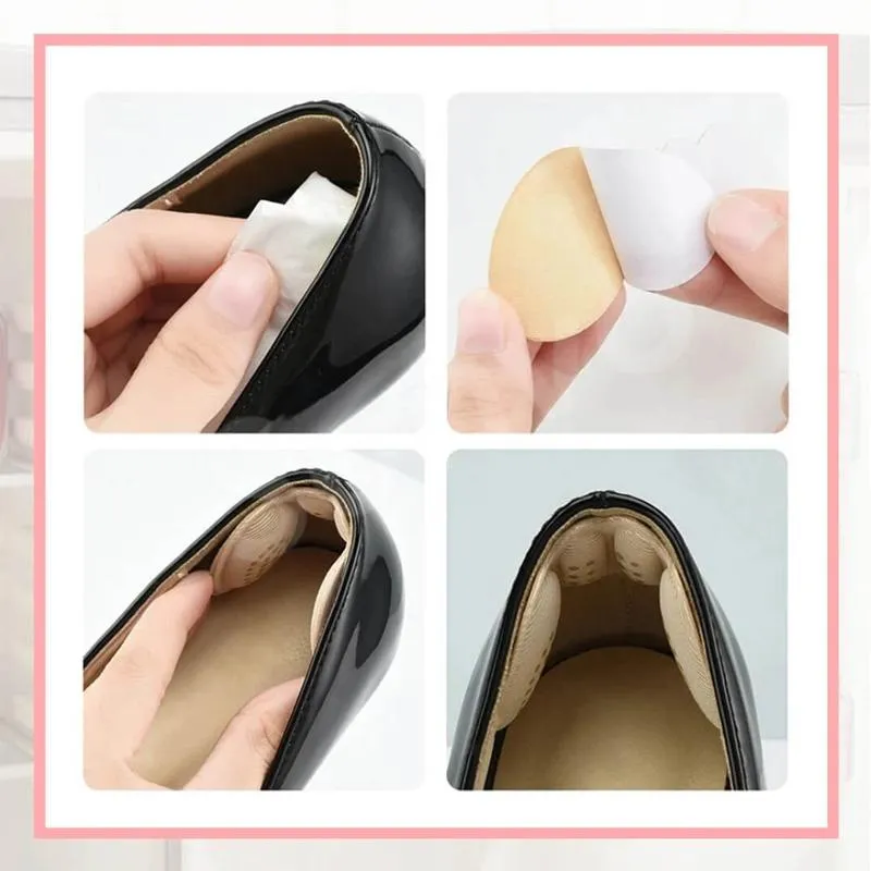 Pain-relieving heel pads for comfort and fit