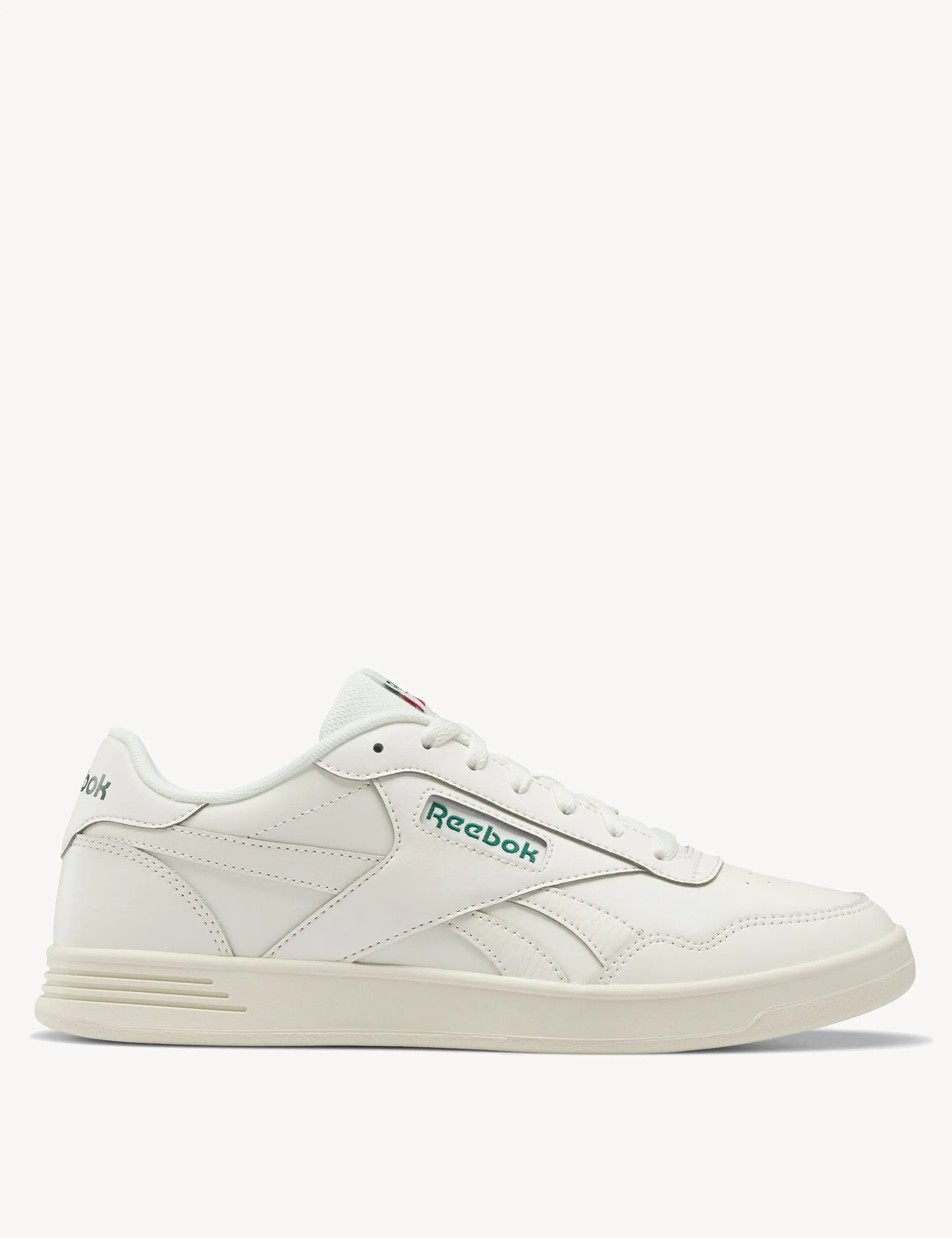 REEBOK COURT ADVANCE-CHALK/DRKGRN/FLASRD