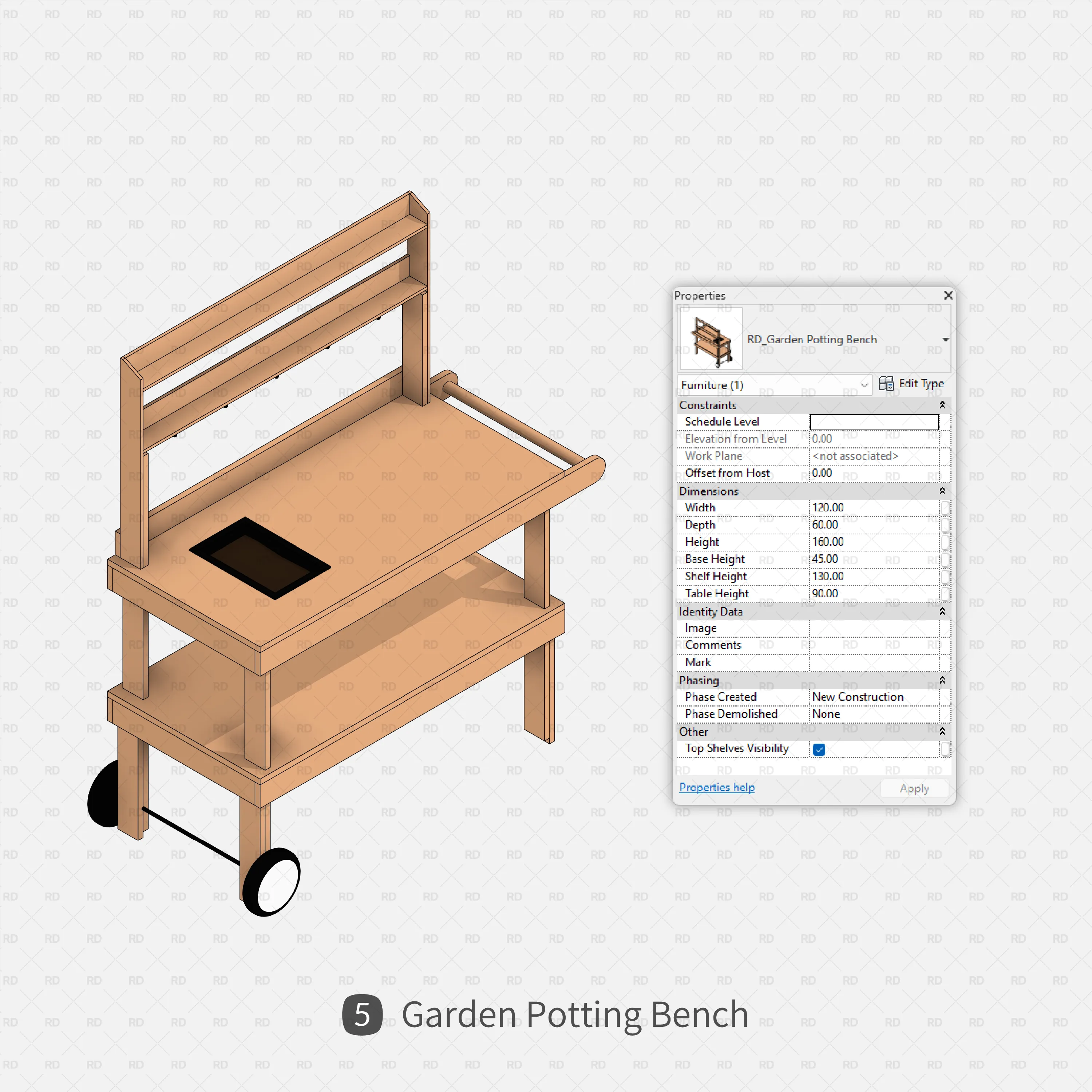Revit Gardening and Garage Tools