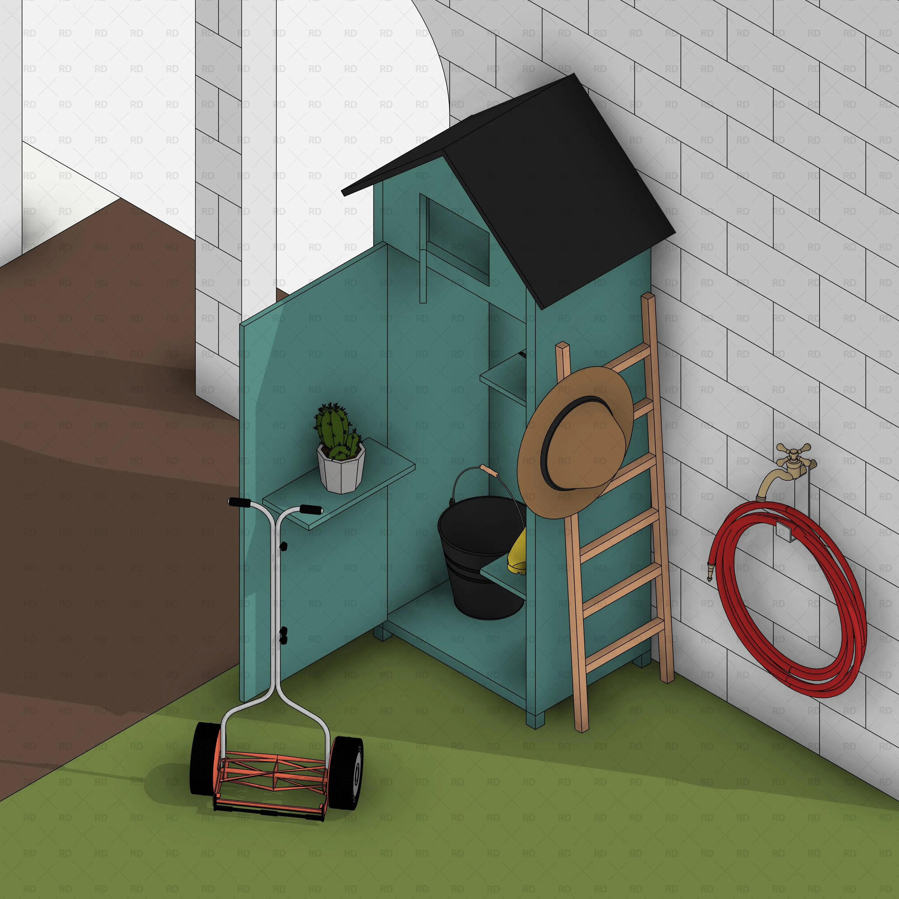 Revit Gardening and Garage Tools