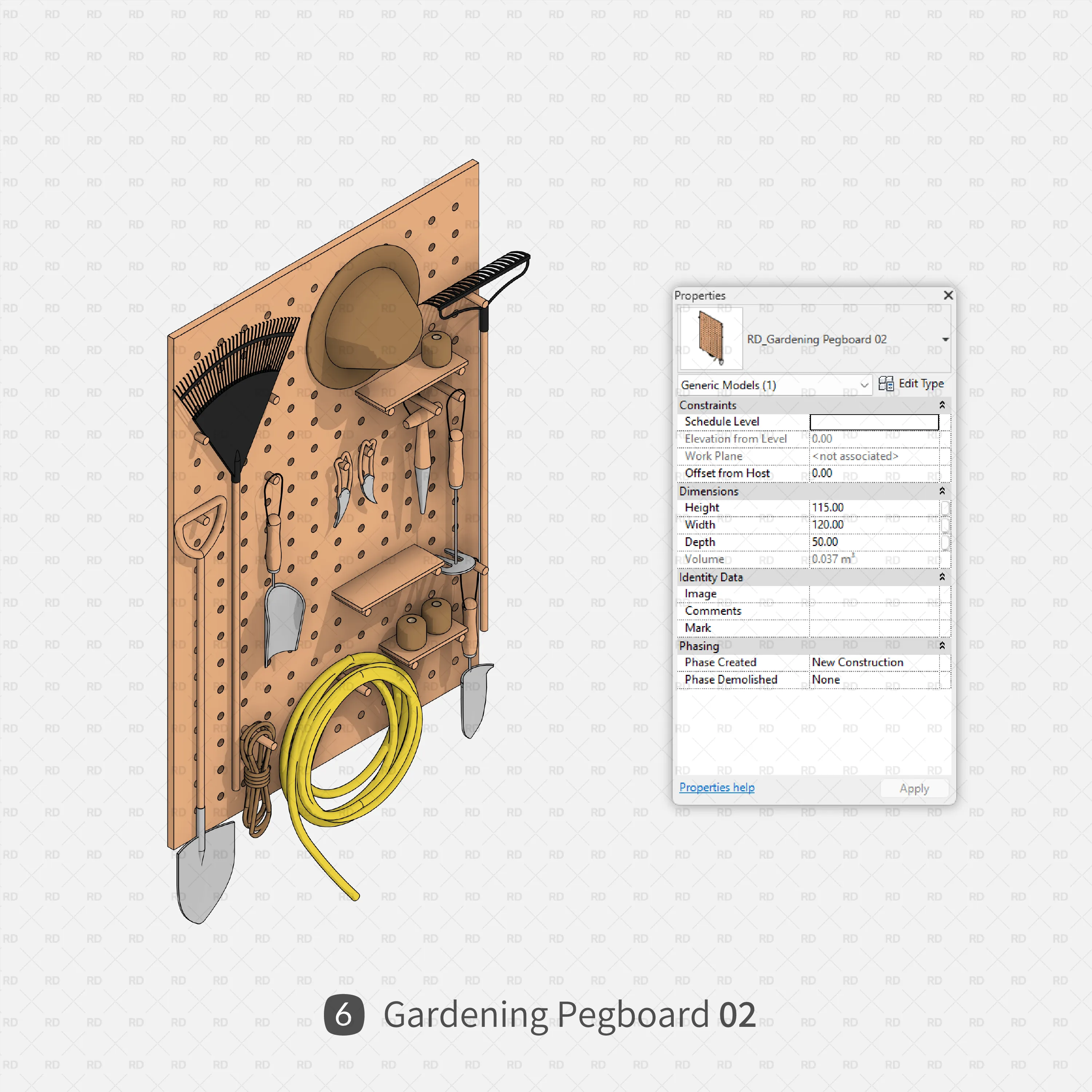 Revit Gardening and Garage Tools