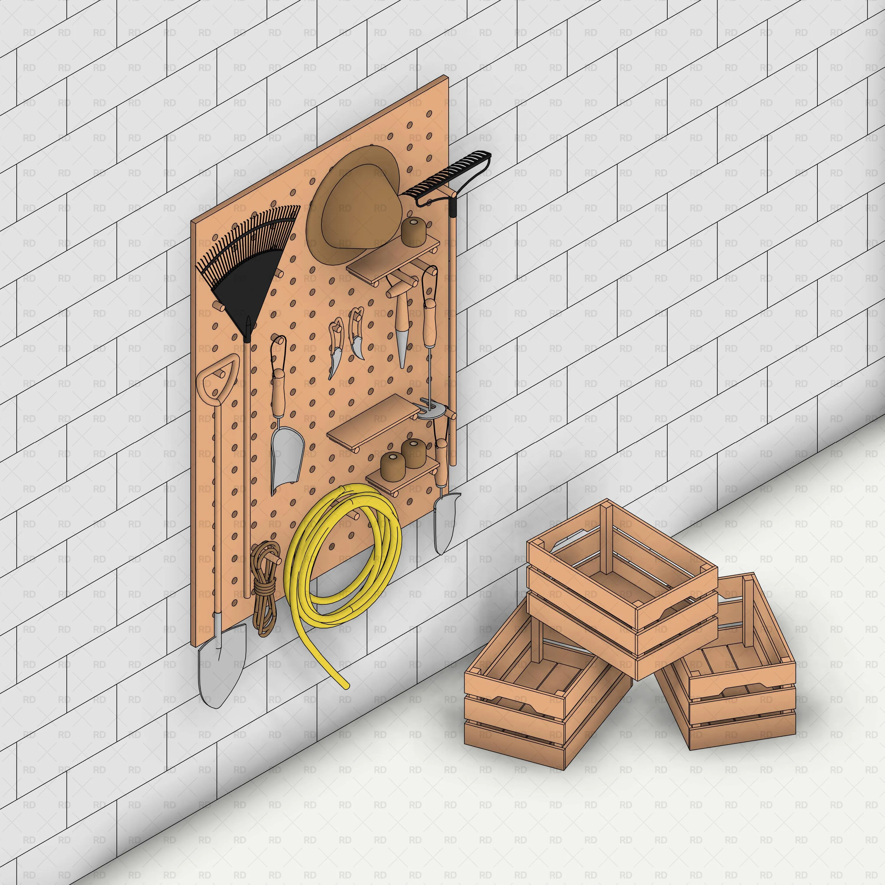 Revit Gardening and Garage Tools