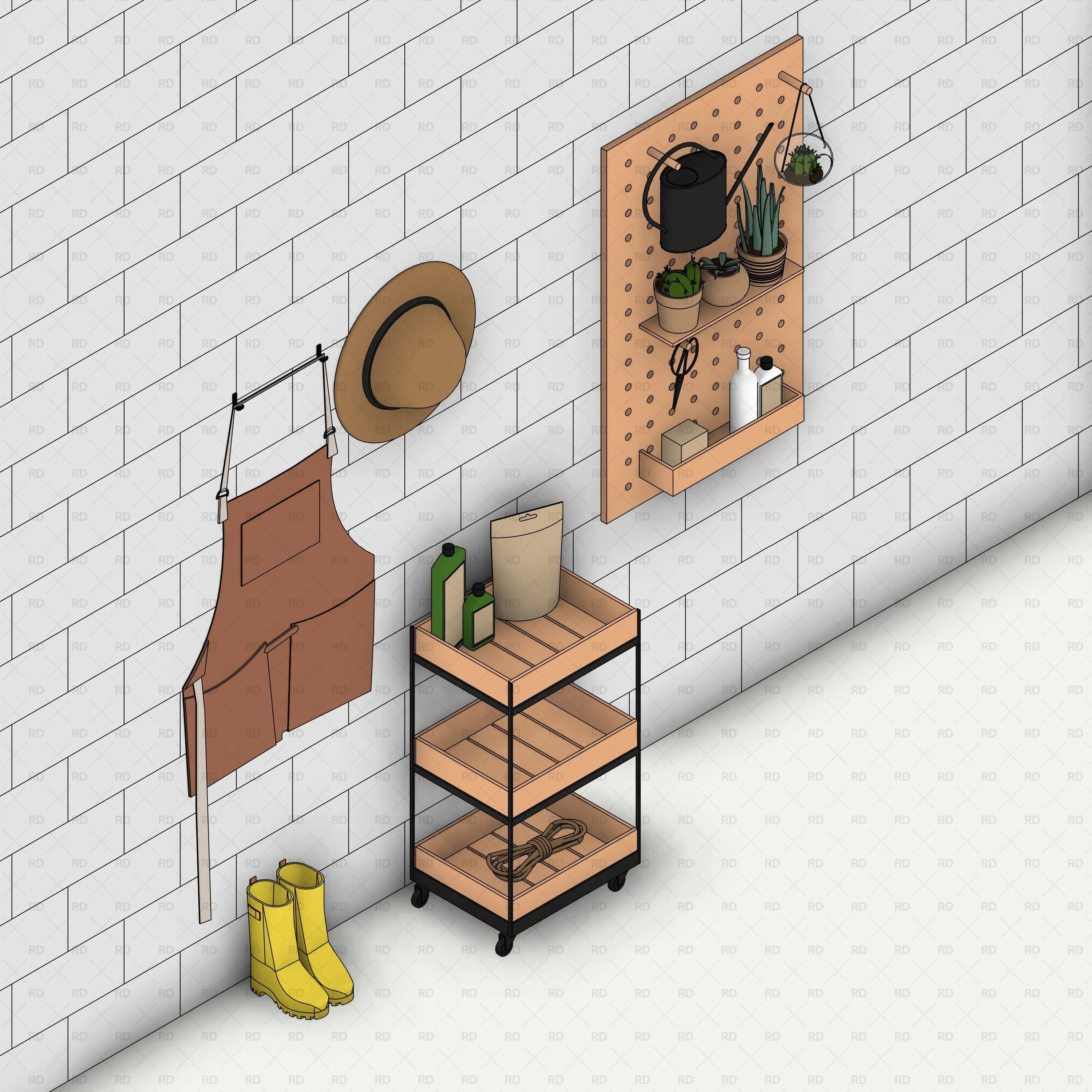 Revit Gardening and Garage Tools