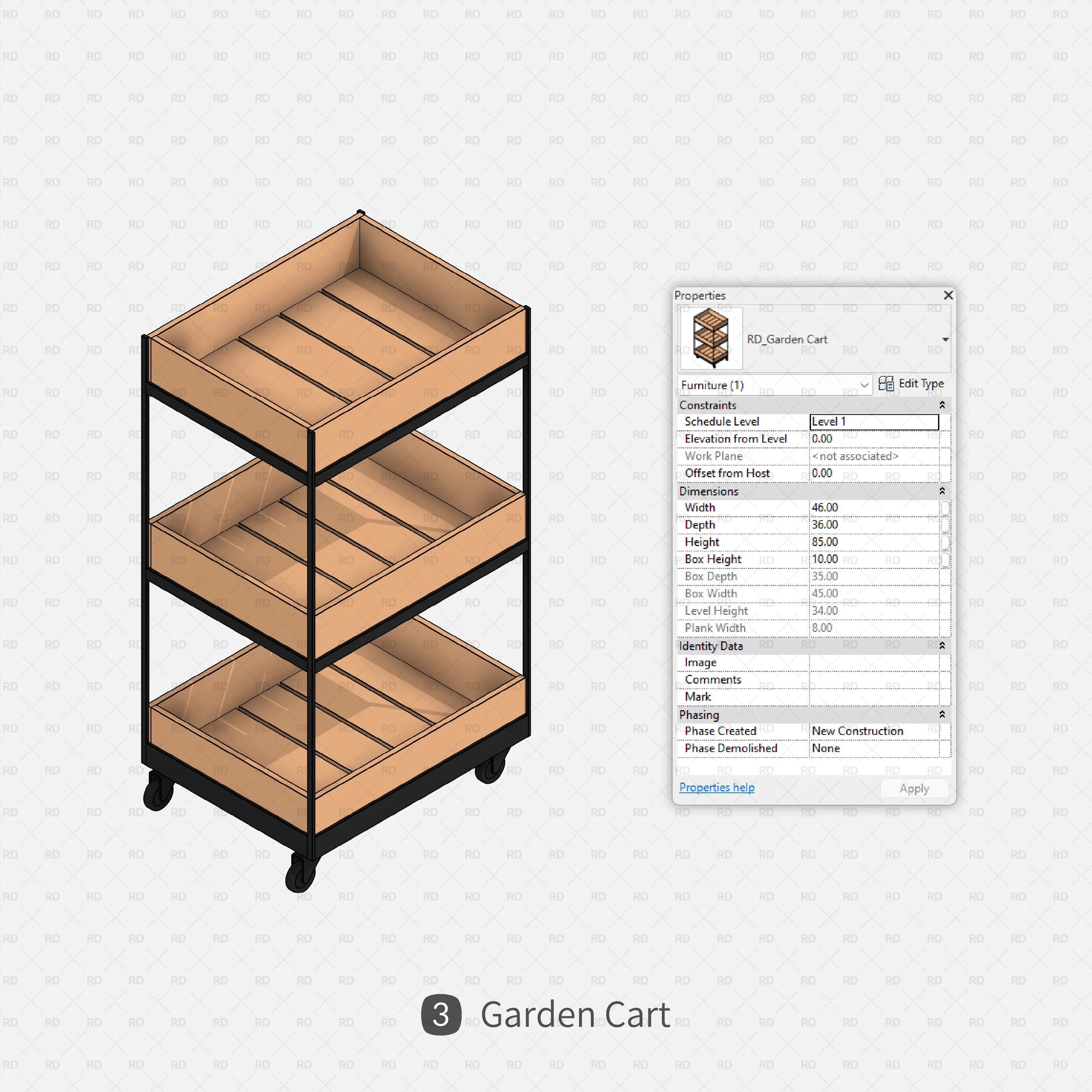 Revit Gardening and Garage Tools