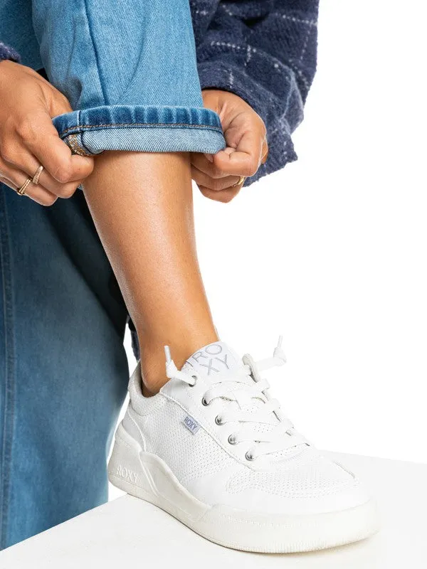 ROXY Harper Lace-up Shoe - White