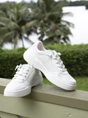 ROXY Harper Lace-up Shoe - White