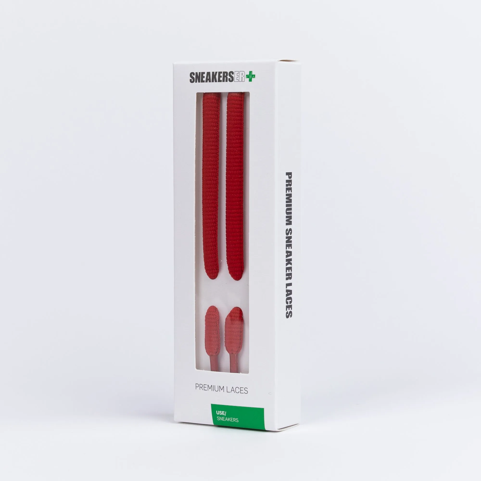 SKATE SNEAKER LACES 120CM X 9mm RED
