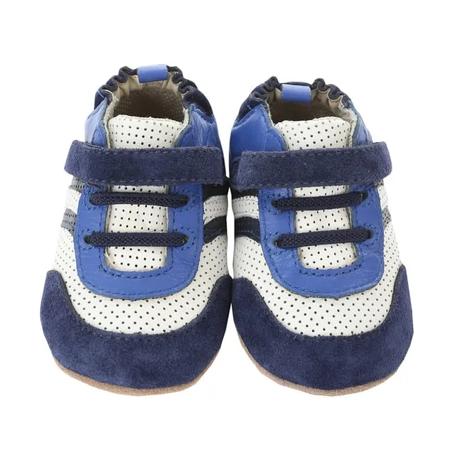 Soft Sole Mini Shoez - Navy Everyday Ethan