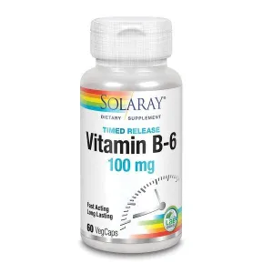 Solaray - Vitamin B6 100 mg
