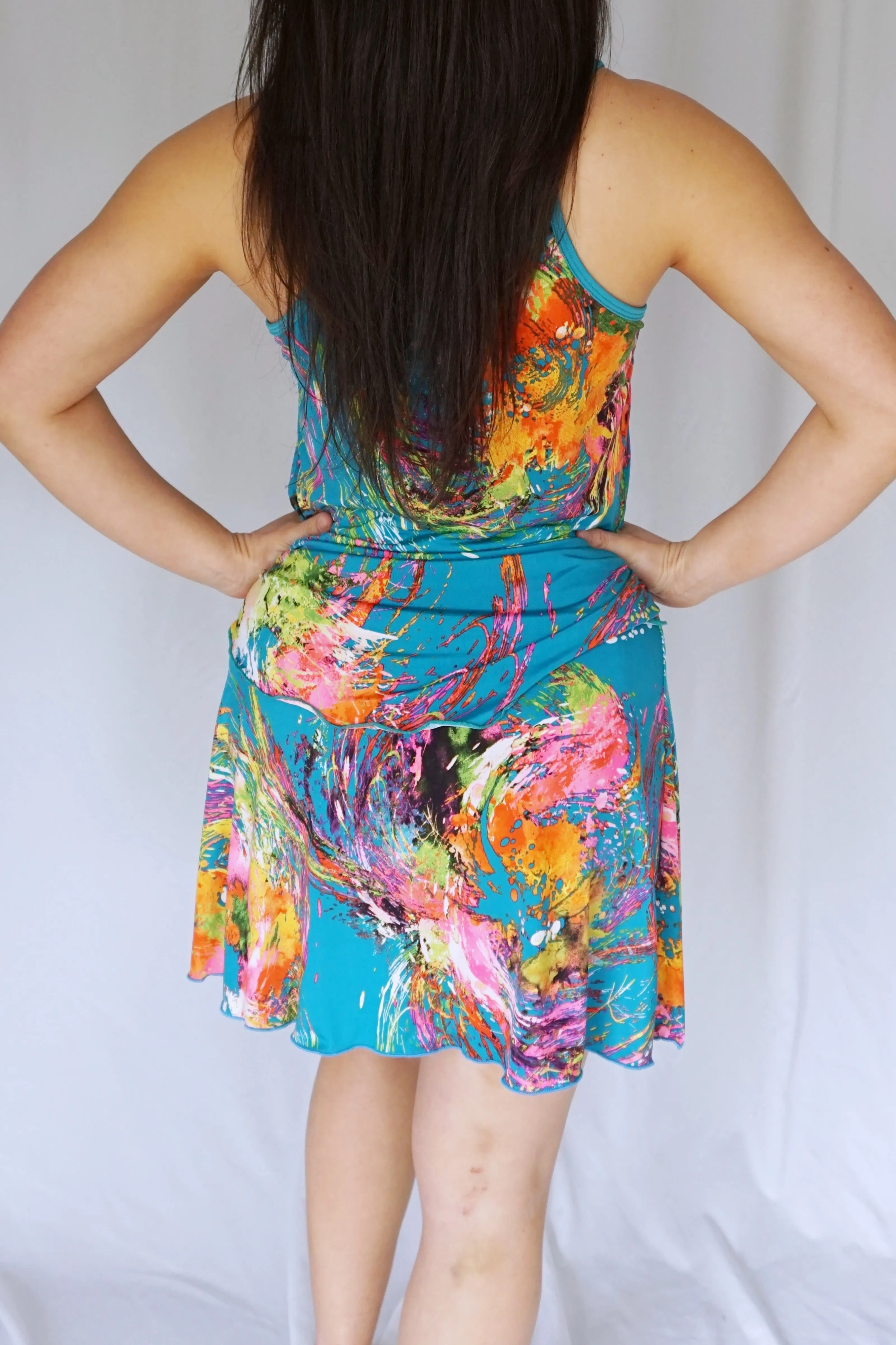 Splash Flounce Skort