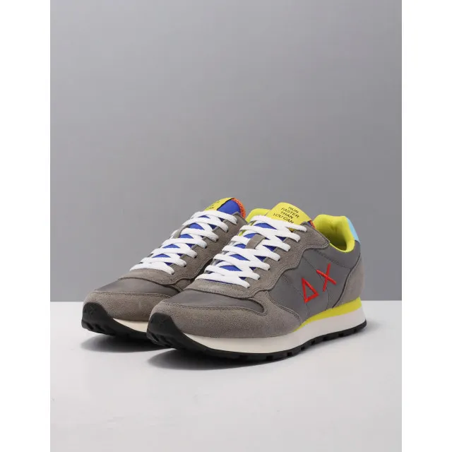 SUN68 Sneakers/lage-sneakers heren 34 grigio suede comb