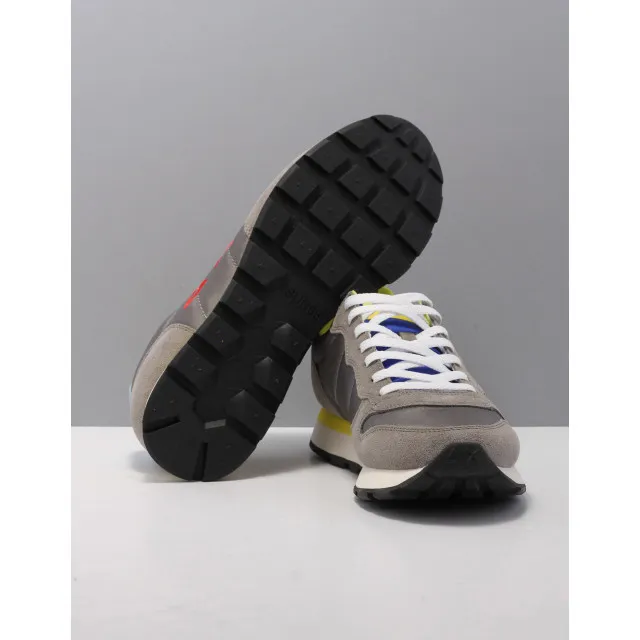 SUN68 Sneakers/lage-sneakers heren 34 grigio suede comb