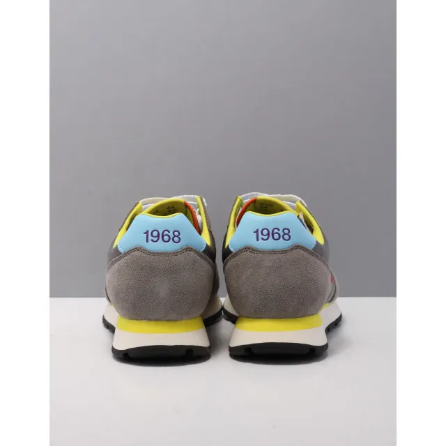 SUN68 Sneakers/lage-sneakers heren 34 grigio suede comb
