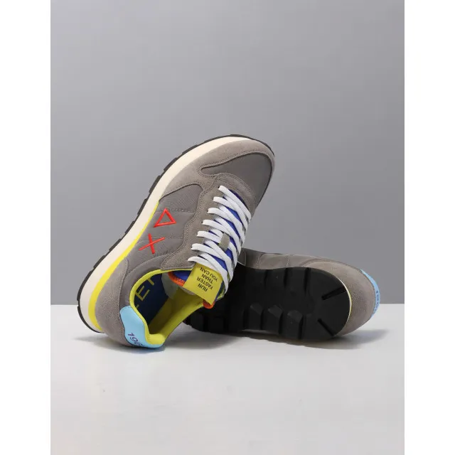 SUN68 Sneakers/lage-sneakers heren 34 grigio suede comb