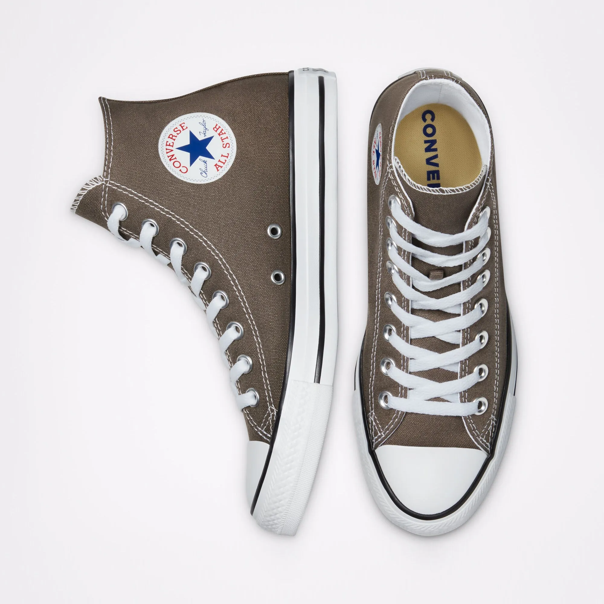 Unisex Converse Chuck Taylor All Star Hi Shoes Charcoal