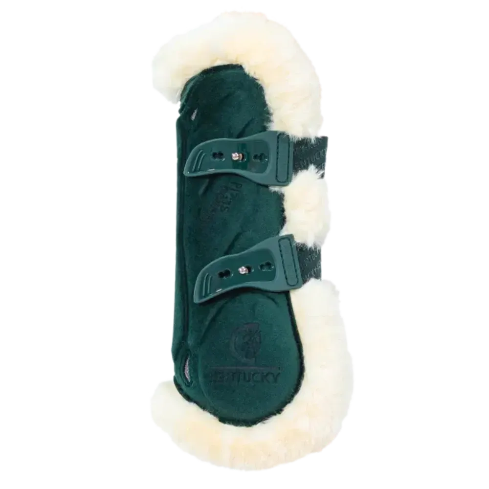 Vegan Sheepskin Tendon Boots Bamboo Elastic Velvet by Kentucky