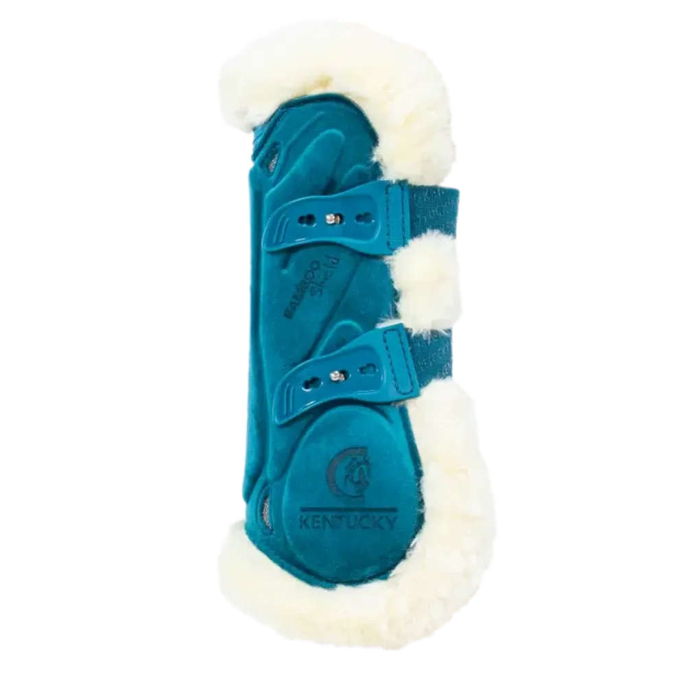 Vegan Sheepskin Tendon Boots Bamboo Elastic Velvet by Kentucky