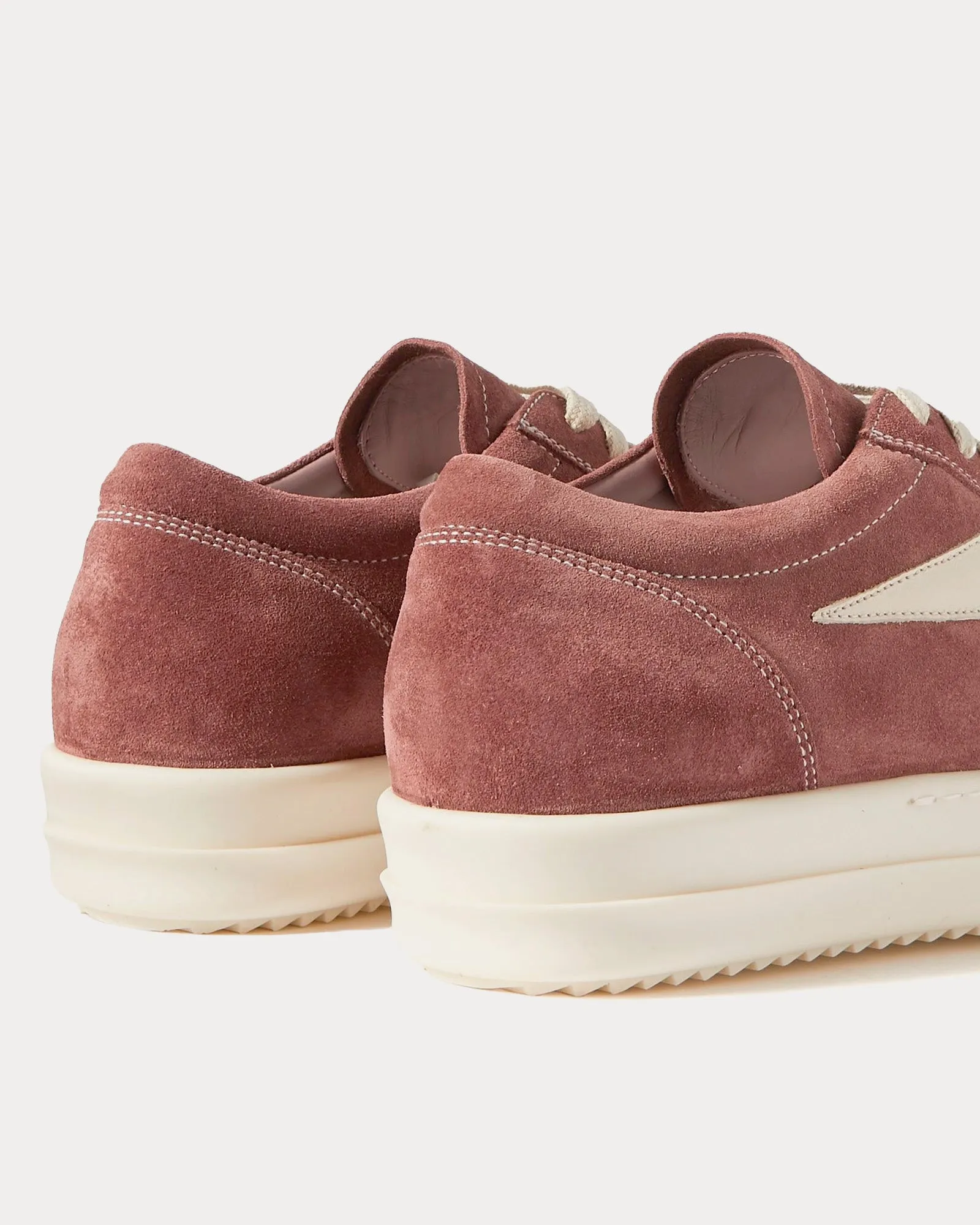 Vintage Leather Dusty Pink / Milk Low Top Sneakers