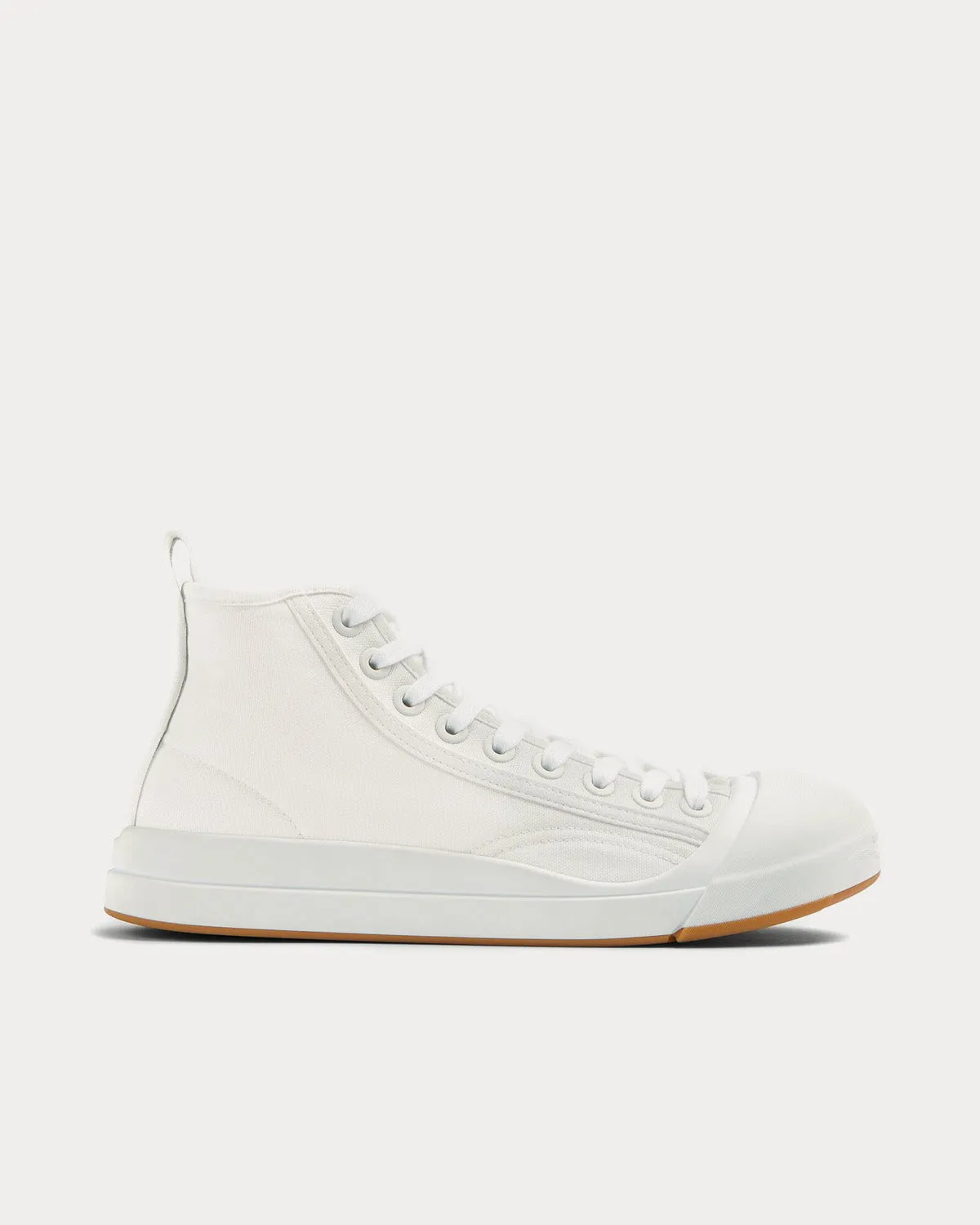 Vulcan Canvas Optic White High Top Sneakers