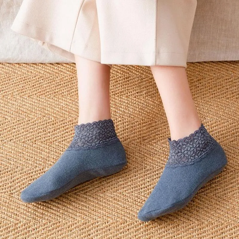 Warm lace socks - stylish and comfortable accessories