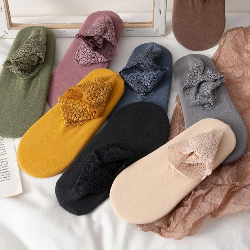 Warm lace socks - stylish and comfortable accessories