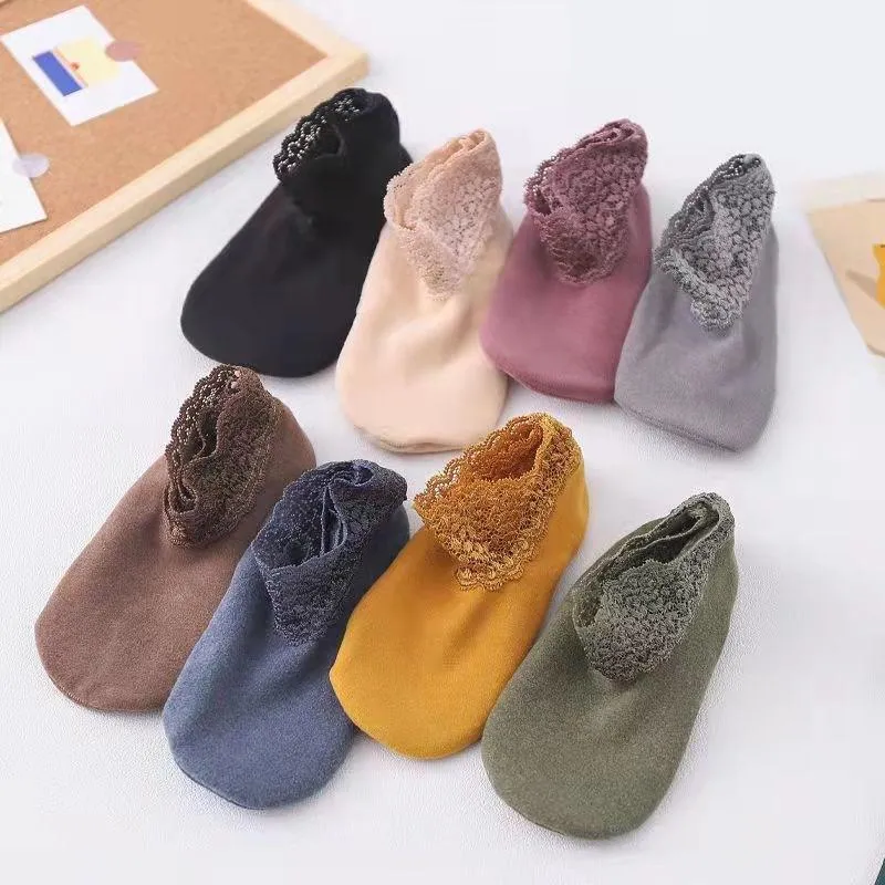 Warm lace socks - stylish and comfortable accessories